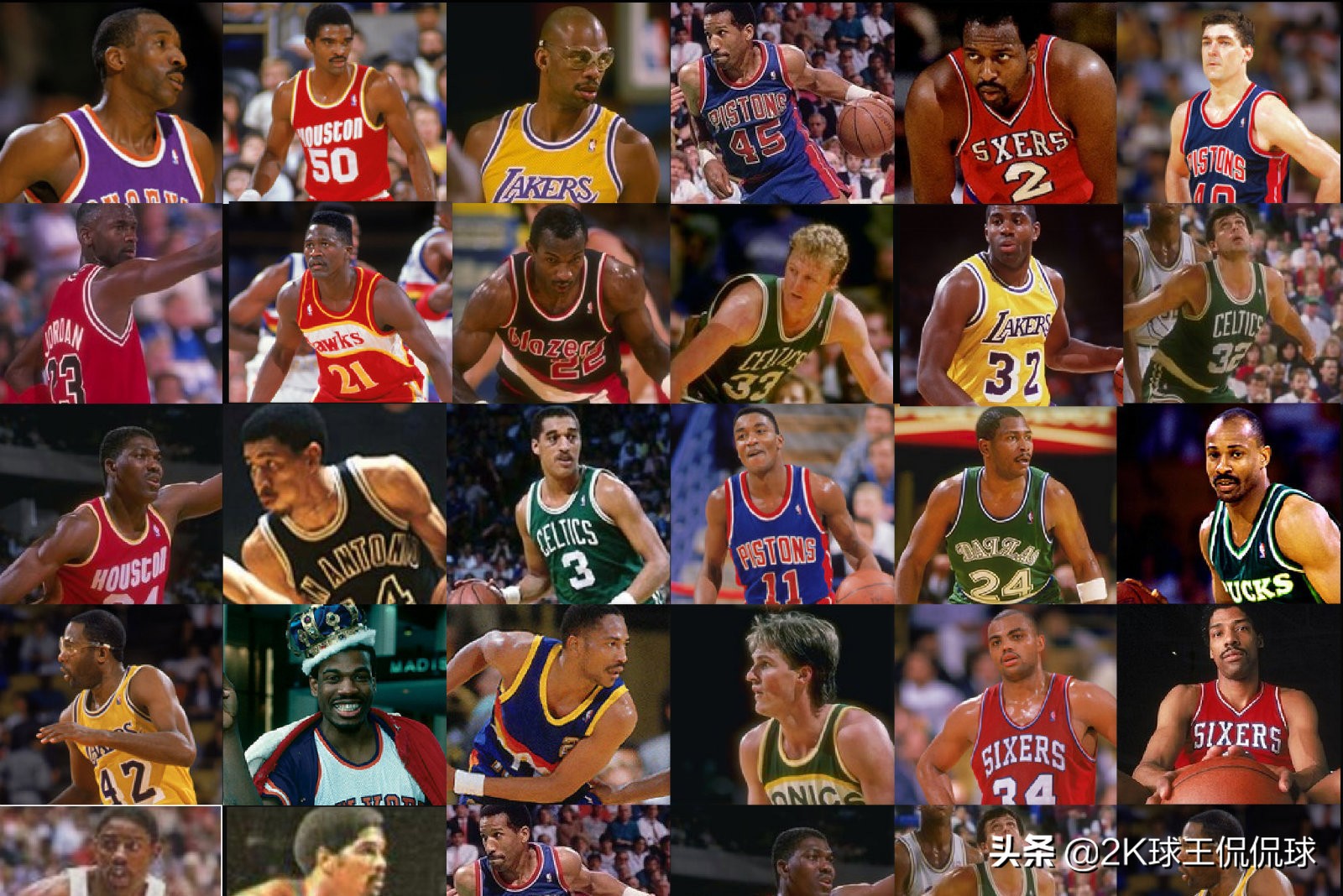 nba各年代最强小前锋,nba各个年份最强小前锋