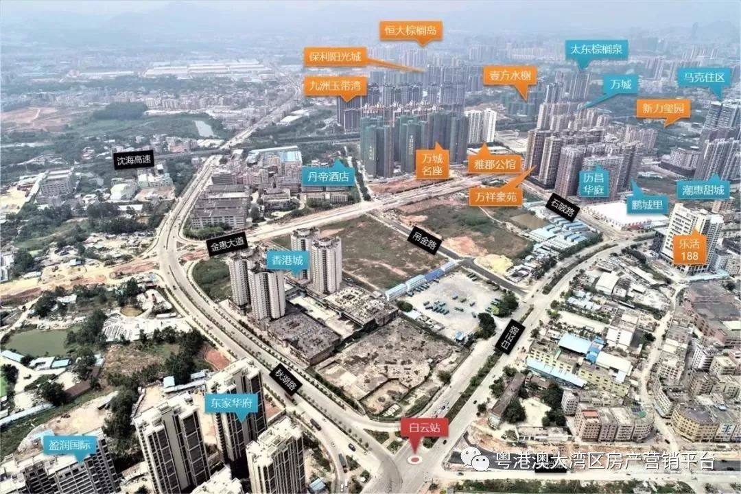 深圳地铁14号线惠州段白云站位置,深圳14号线惠州段最新站点规划