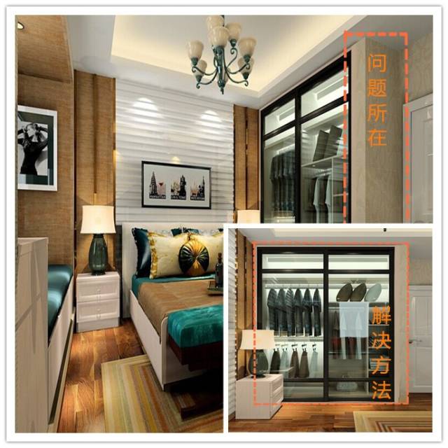 一进家门口就有一条横梁怎么装修,房子里面有顶梁柱不好看怎么办