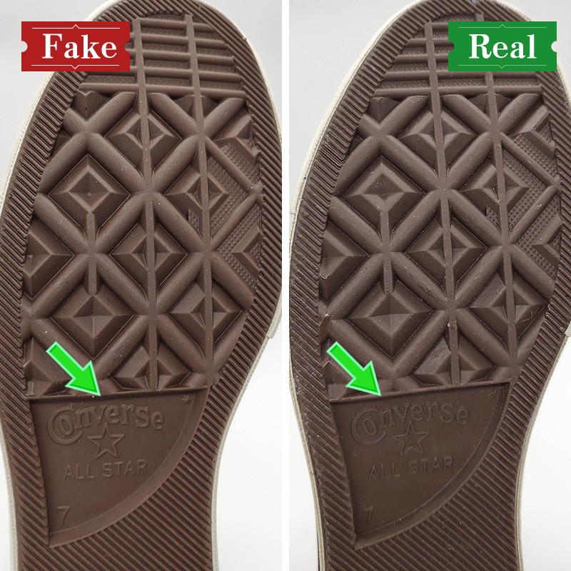 普通匡威与匡威1970S区别Converse真假鉴定对比？