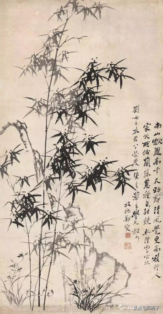 扬州八怪的郑板桥有哪三绝,扬州八怪之一郑板桥竹石