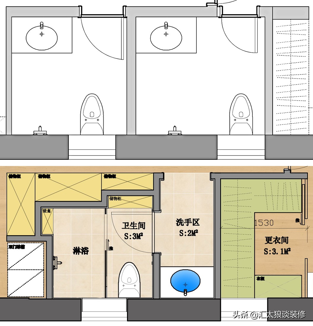 95平三房两卫一厅简约,95平小三房3w简装