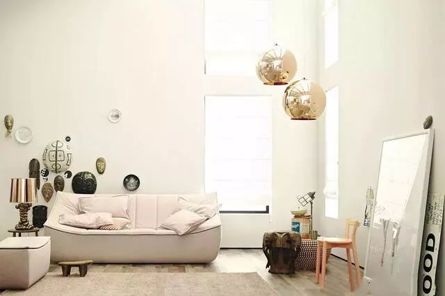 大白墙色系搭配图家具,大白墙装修全屋颜色搭配