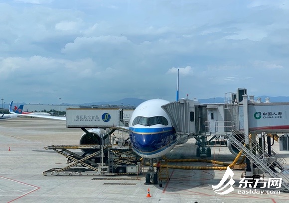 南航a350首航,南航a350视频