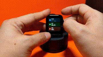 能测气温气压的智能手表,可监测体温和血糖的手表