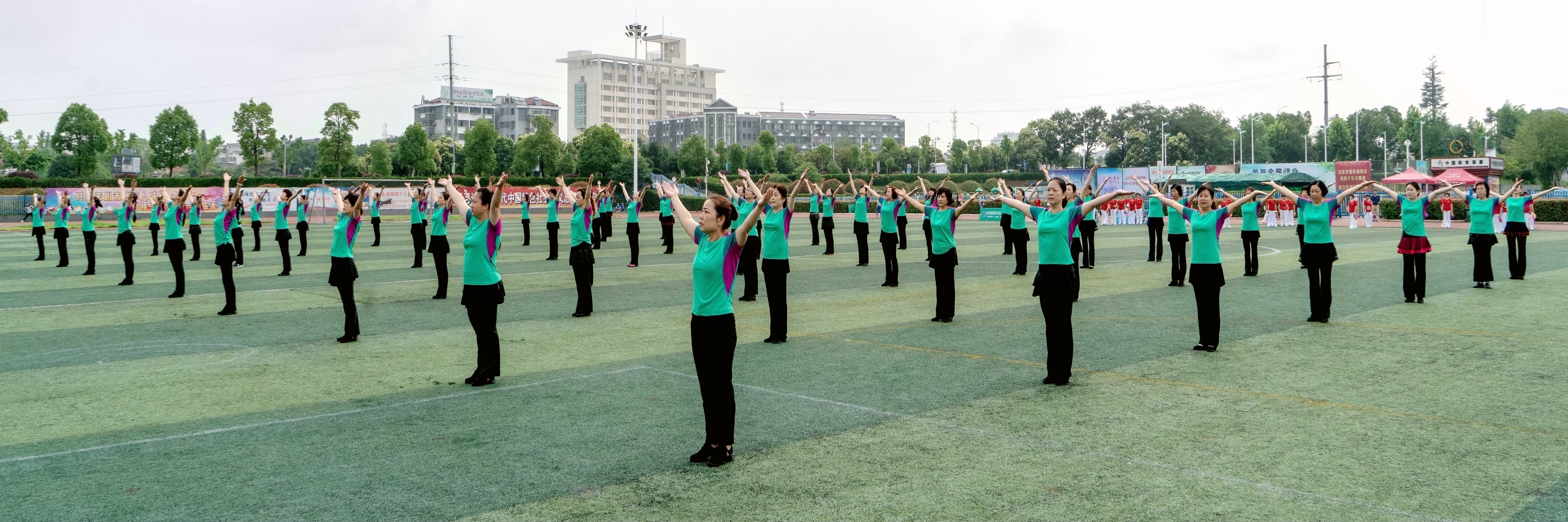 天长市第二届茉莉花节健美操,天长舞蹈比赛