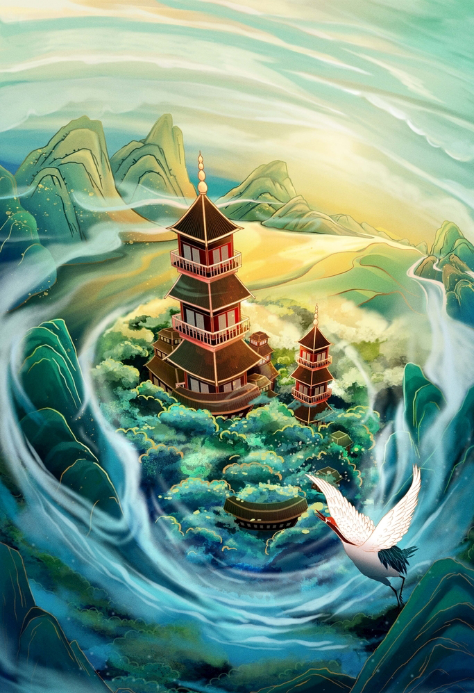 手绘国潮壁纸1920*1080,国潮壁纸图片保存