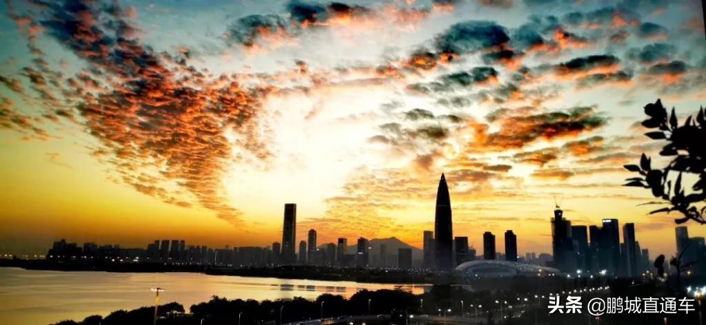 昨天深圳晚霞喜提热搜！美爆了，一大波晚霞图片来袭