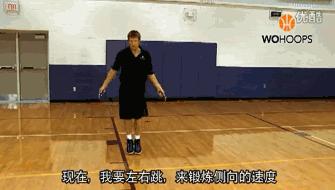 不用双脚跳绳,双脚轮换跳绳的简单技巧一学就会