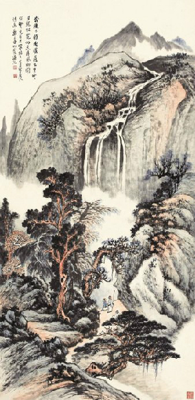 郑午昌书法真迹欣赏,郑午昌花鸟图100幅