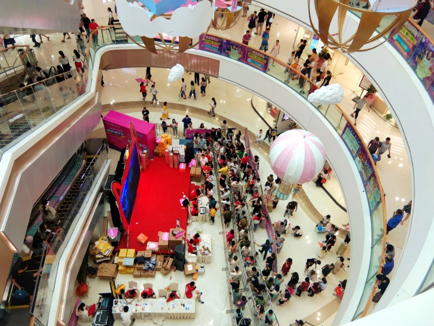 重庆大渡口区万达广场开业了