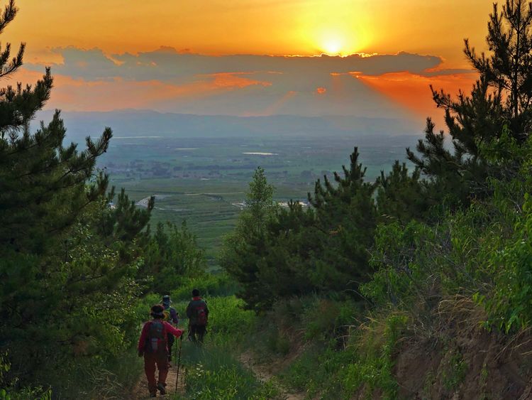 小五台山哪里进入景区,小五台山春天景色