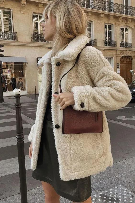 保暖百搭外套,又保暖又好看的外套上身效果好