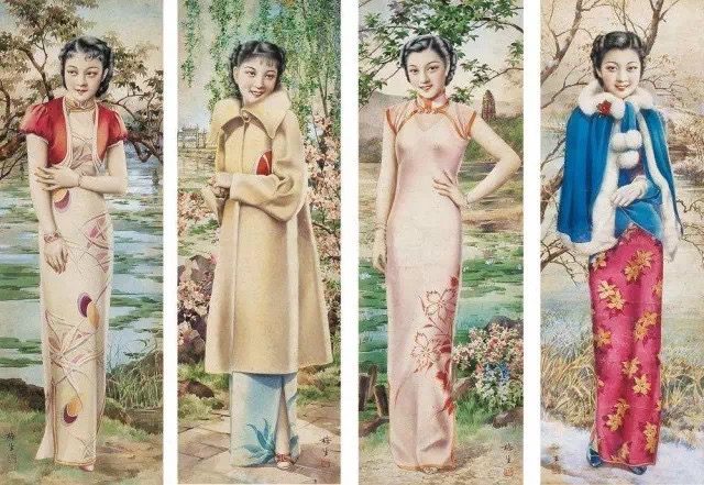 这位怪才靠画月份牌养活全家,电影皇后胡蝶都要给他做模特