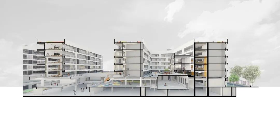 曲街游园·立体公园/深圳坪山锦绣学校|SEED席得设计