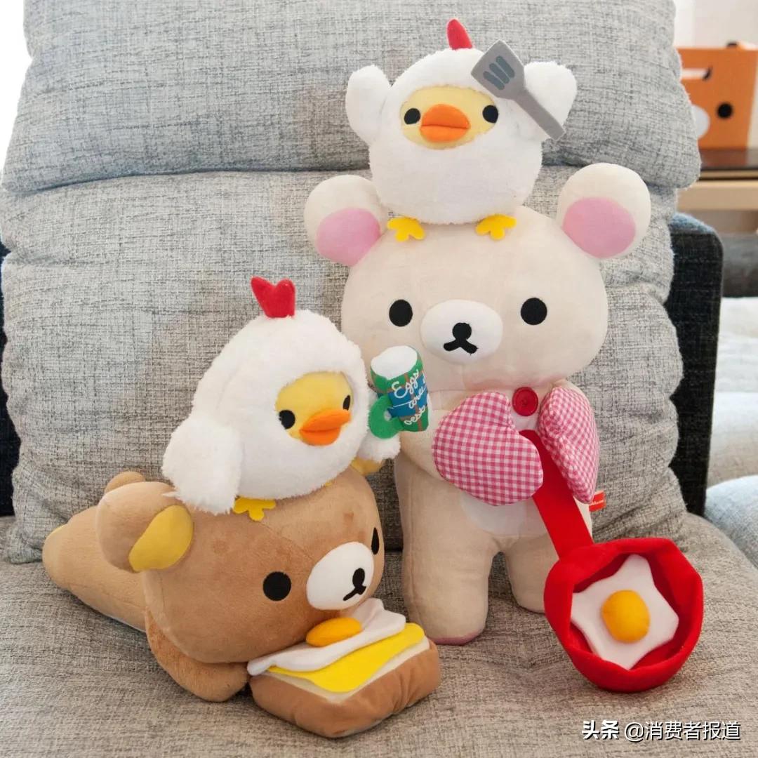 毛绒玩具抽检报告：99批次不合格，宜家、小猪佩奇、正版芝麻街上“黑名单”