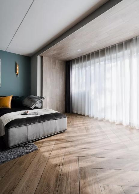 超薄大理石电视墙装修效果图,通风40天搬新家