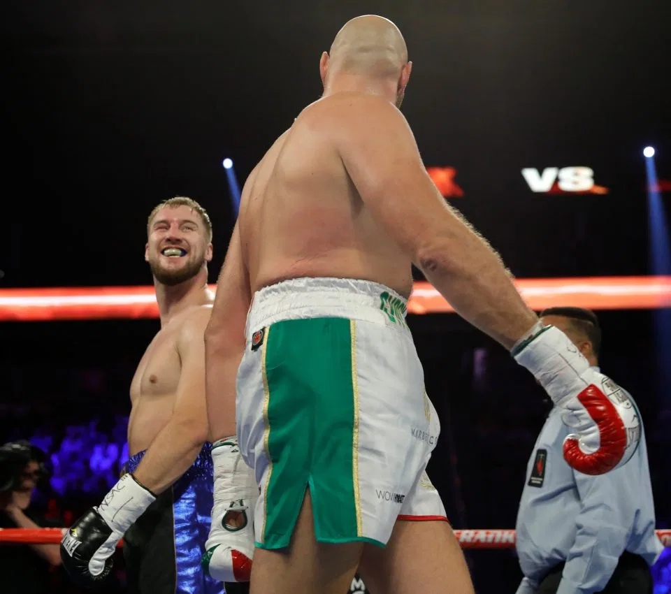 泰森和富里交手视频,泰森能不能打赢富里