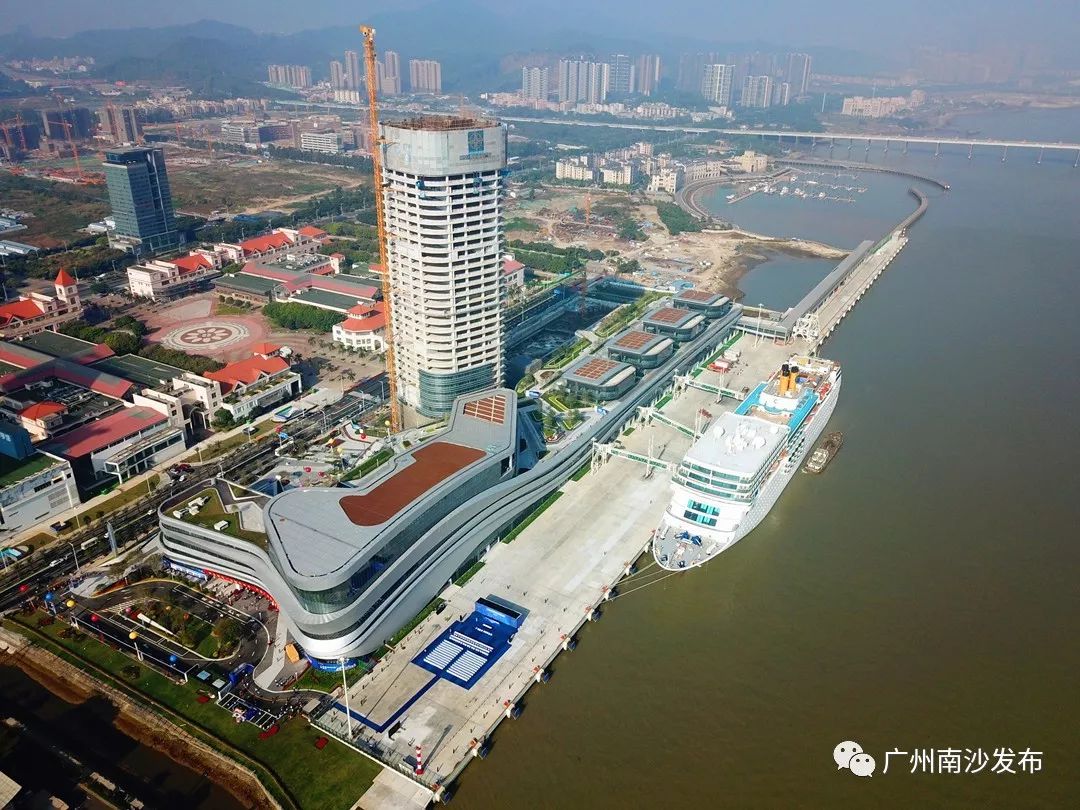 乘坐地铁到南沙港码头,广州地铁直达南沙湾