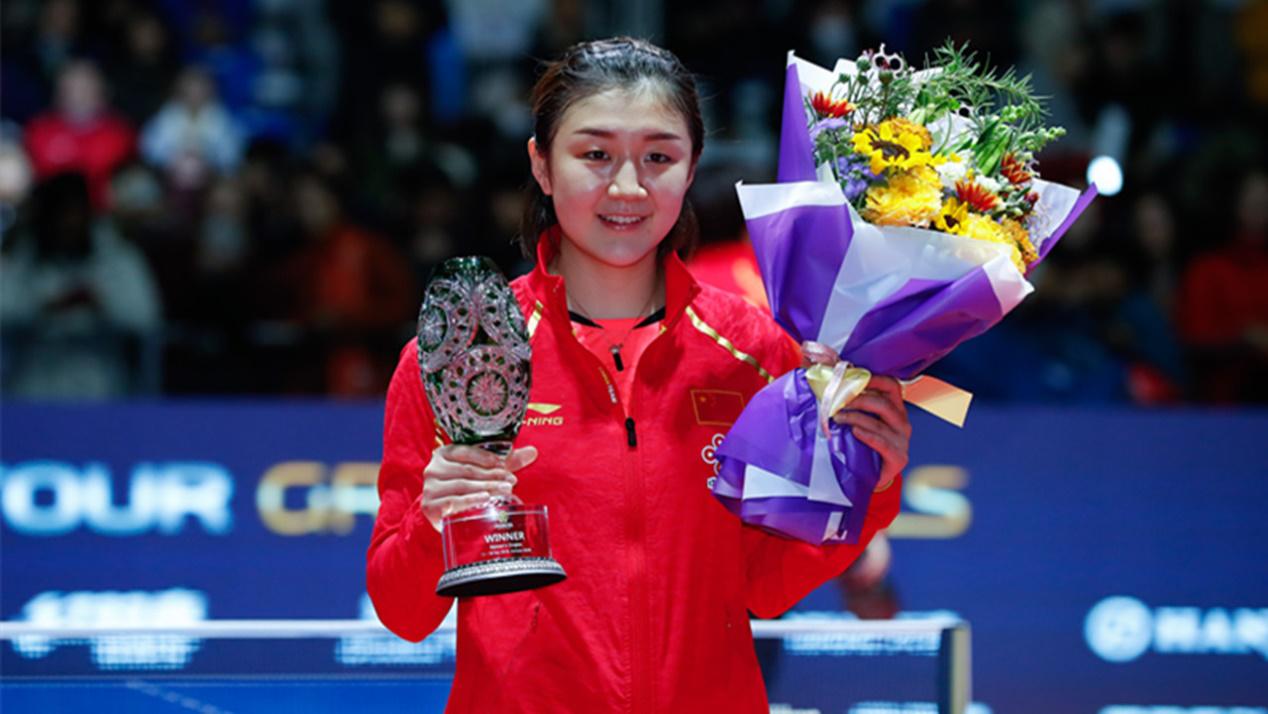 女乒陈梦照片大全,女乒新人王陈梦