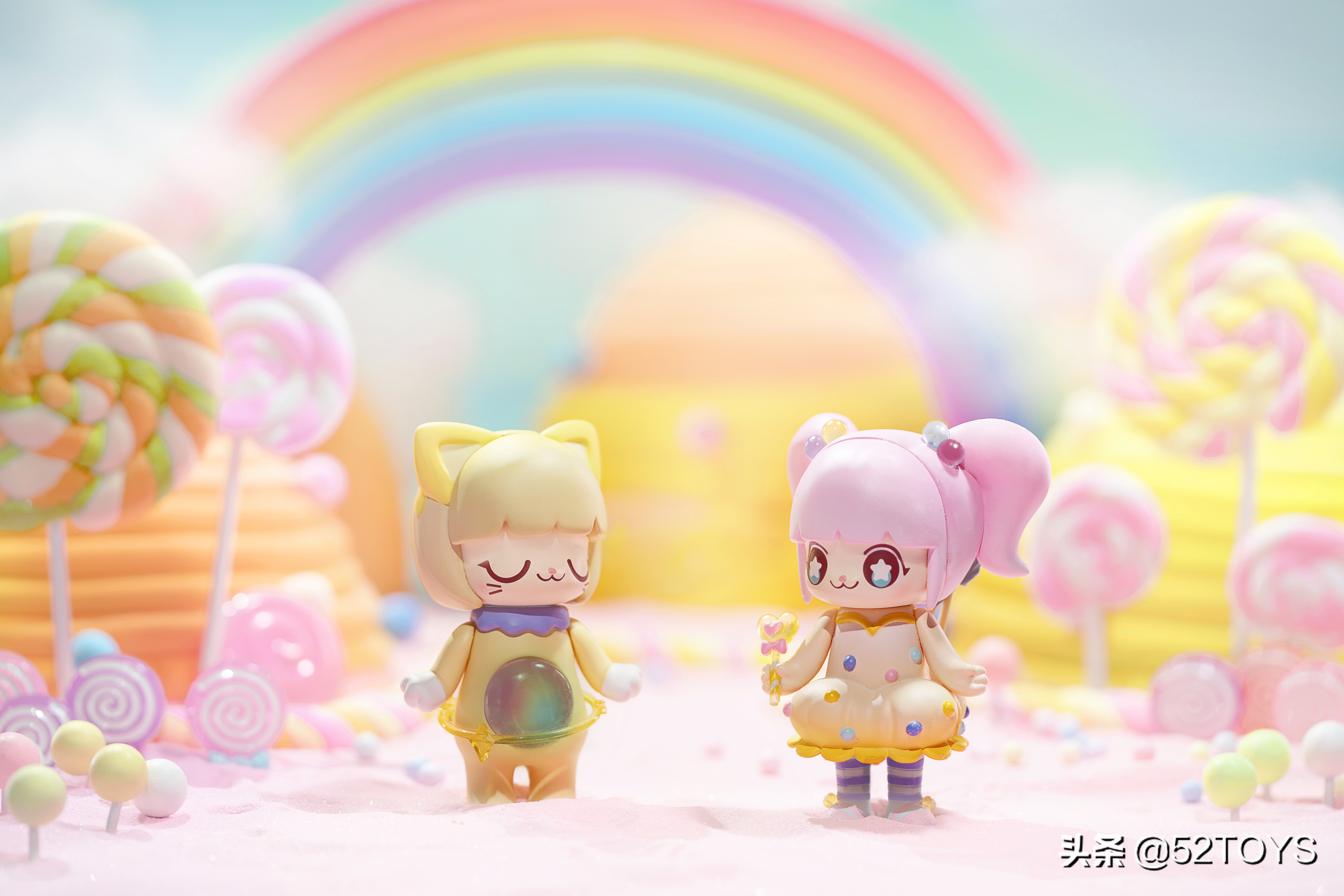 52toyskimmy盲盒甜品派对系列,52toys甜品派对手感