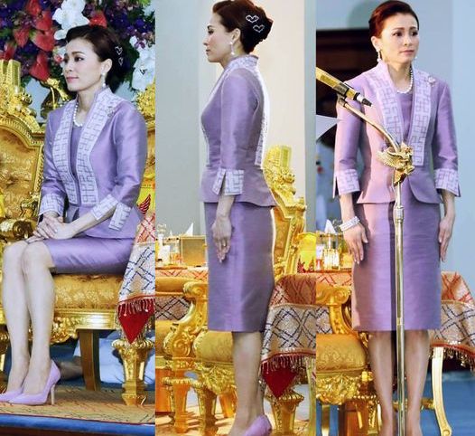 泰王真宠苏提达！王后8套造型登上王室海报，不如诗妮娜千娇百媚