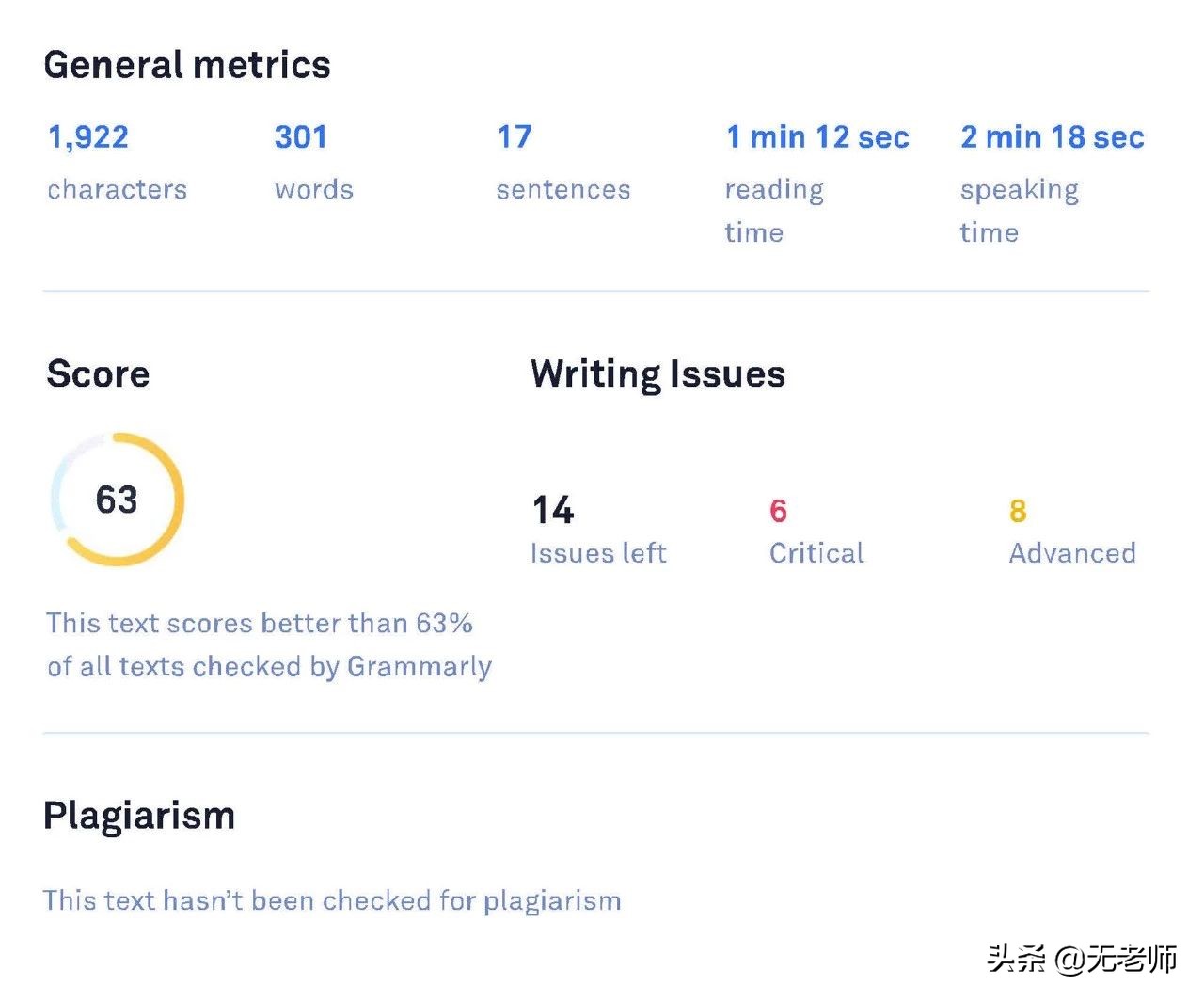 无老师托福作文关爱讲堂「第002期」