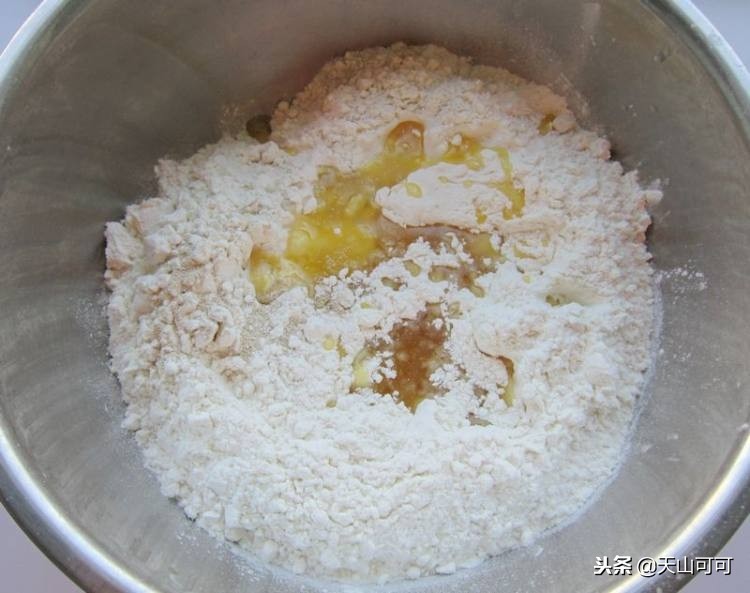 香酥金丝火烧怎么做,带颜色油酥火烧的正宗做法