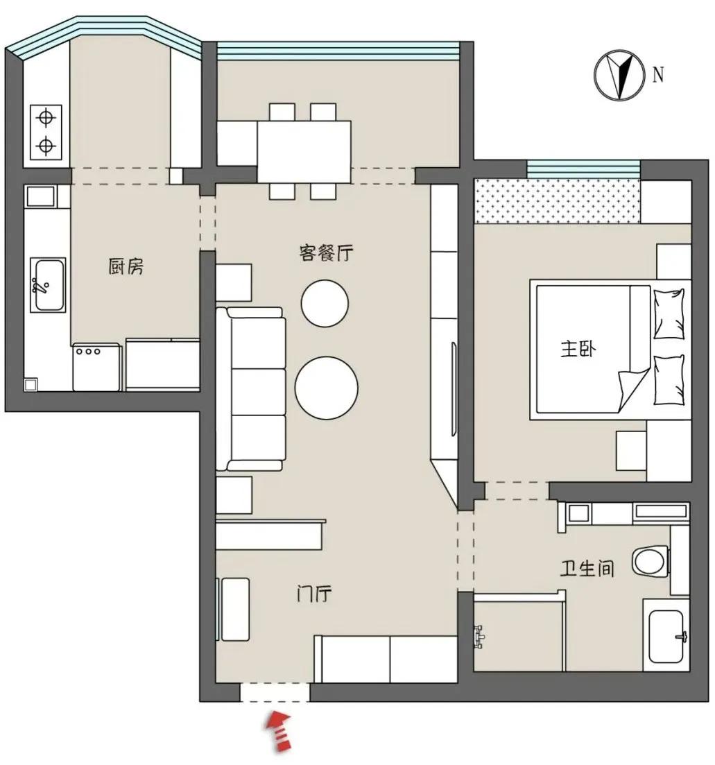 卧室衣柜极简风格,卧室的衣柜怎么显出高级感