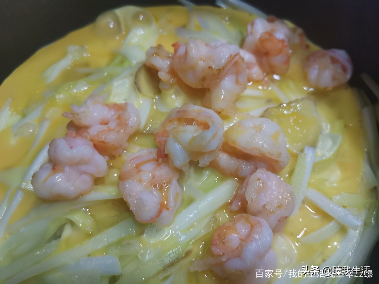 广东韭黄炒滑蛋虾仁秘诀,鲜虾鸡蛋炒韭黄