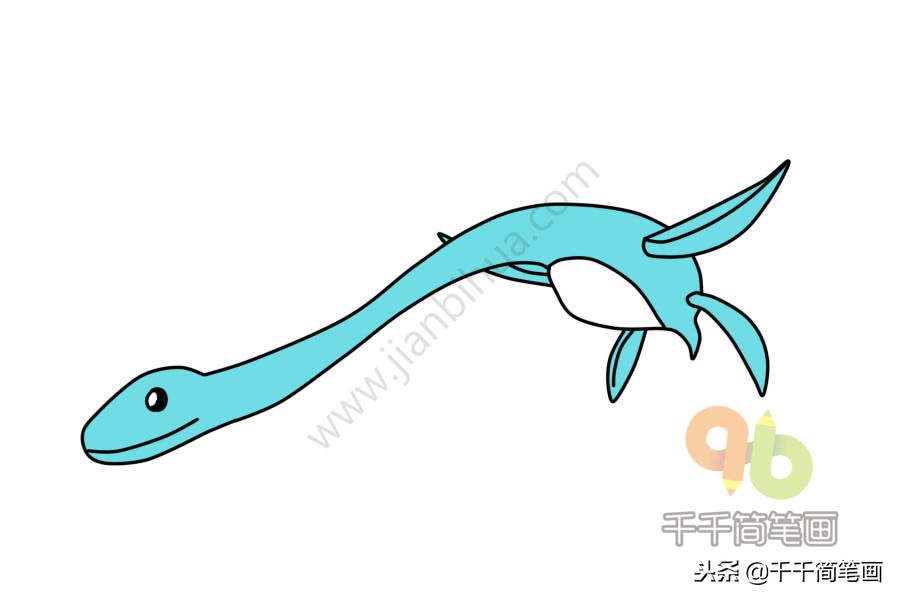 简笔画100个恐龙9-10岁,儿童简笔画恐龙大全简单又漂亮