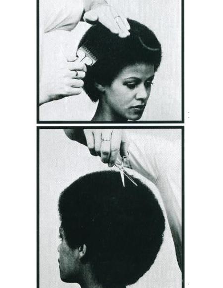 沙宣发型--非洲式