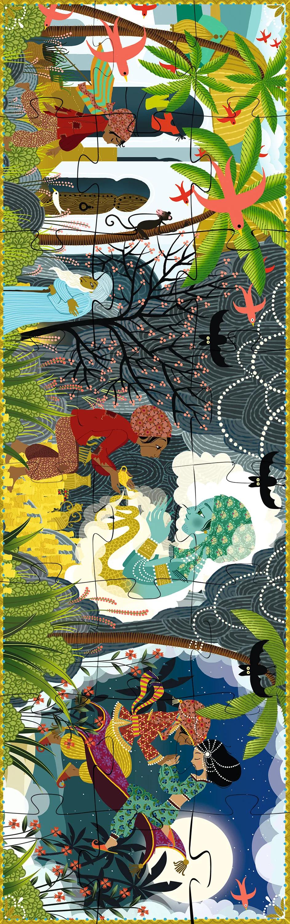 寒假打发时间,6-12岁专注力立体训练玩具拼图