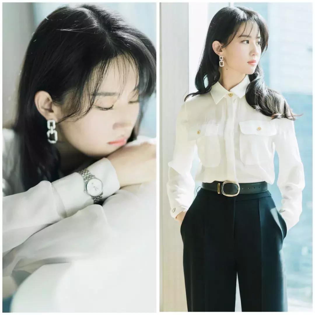 刘亦菲耳环搭配图片,刘亦菲脸小吗