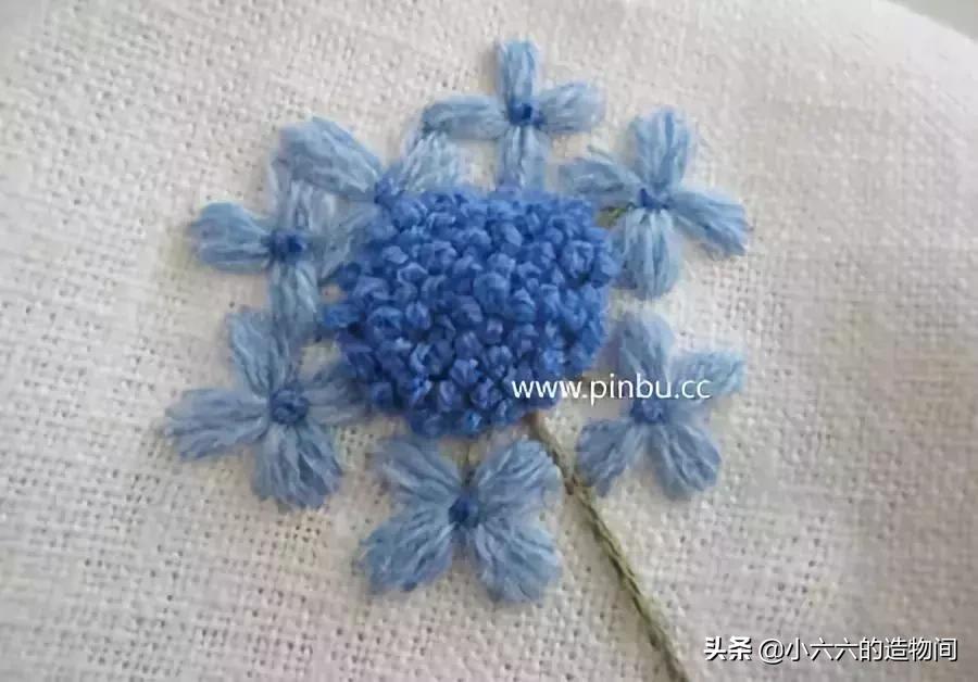 刺绣打籽绣教程,中国结刺绣针法教程