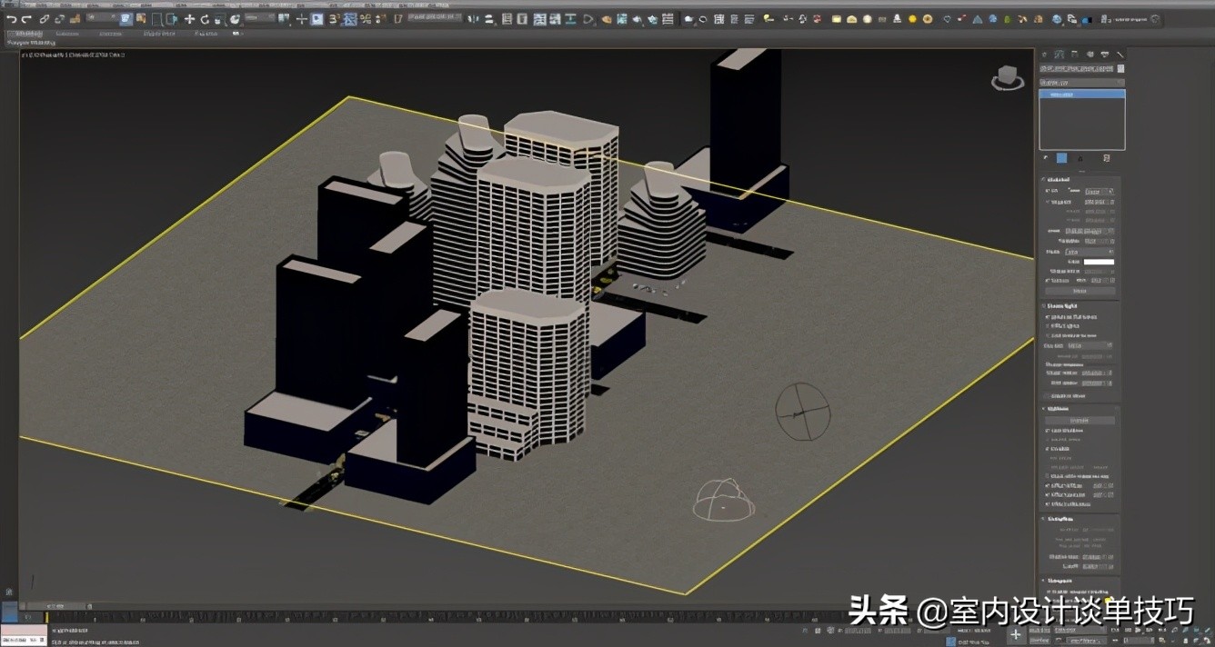 一位学员制作室外效果，一天完成整个过程，劳动报酬2K