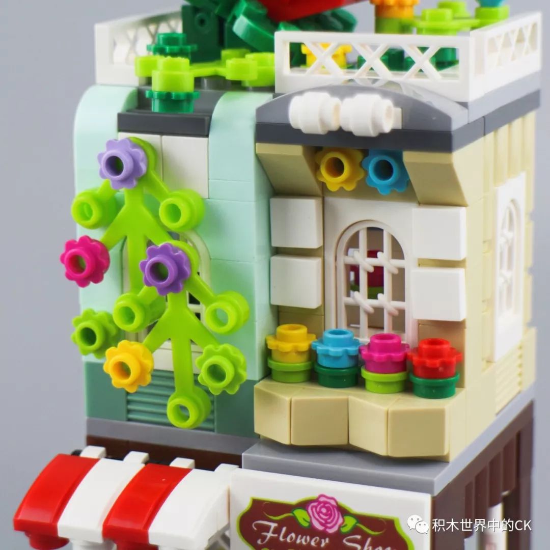 启蒙积木缤纷城市系列七款,启蒙积木街景系列八合一玩具