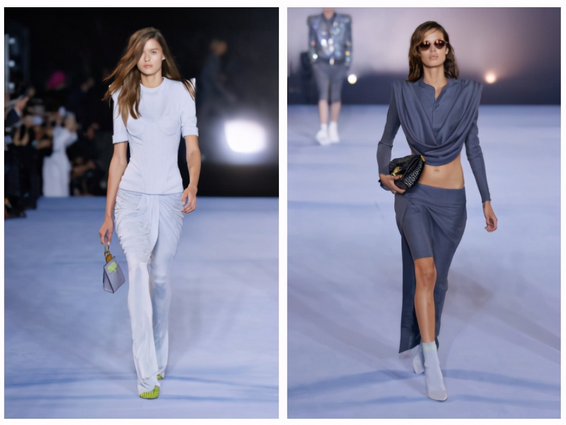 2022春夏巴黎时装周街拍欣赏,2021夏夏高定时装周