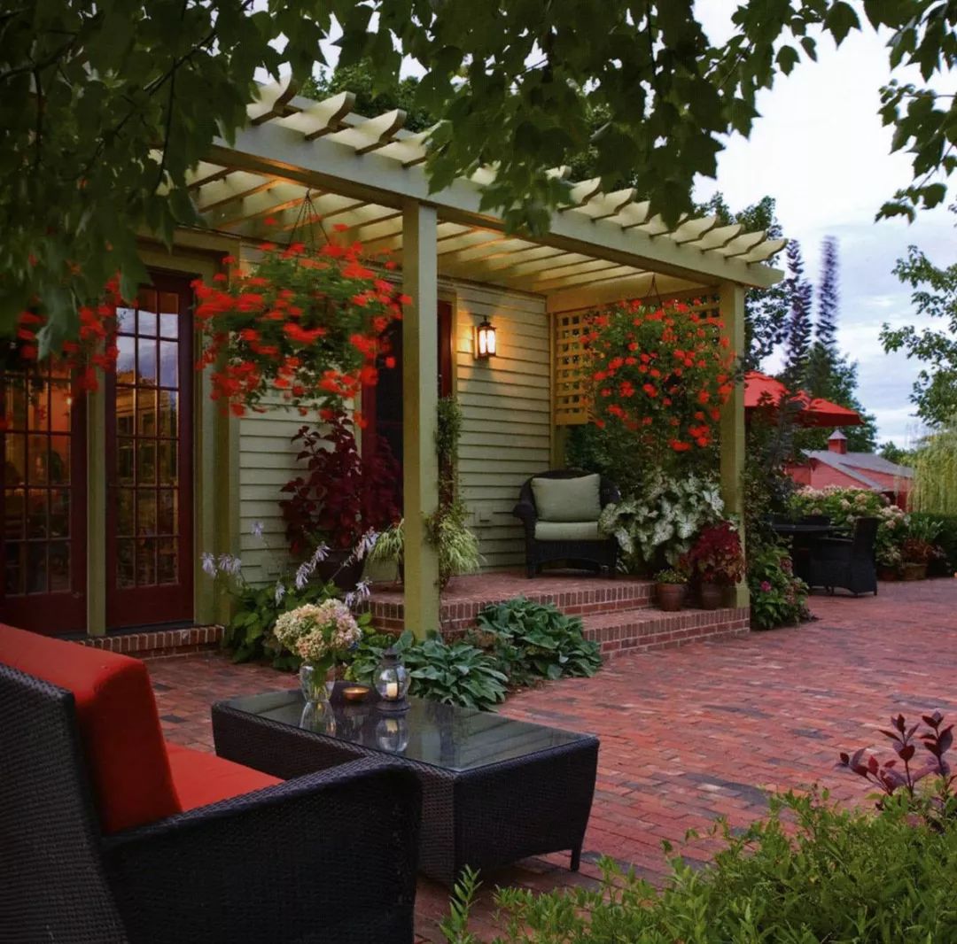 庭院设计不破坏地砖,庭院设计无绿植