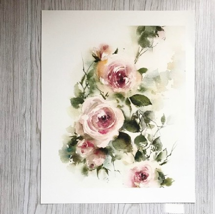 水彩表达情绪,水彩积极向上的画