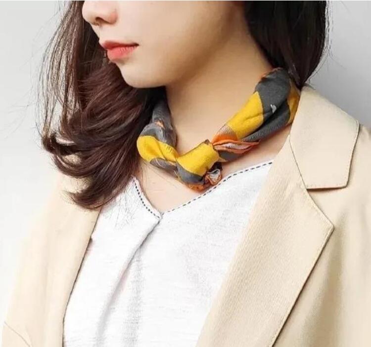 爱马仕90*90方巾的系法大全,小方巾怎么系好看视频