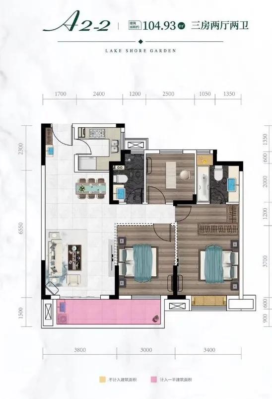 27%的公摊面积万科,二环边万科