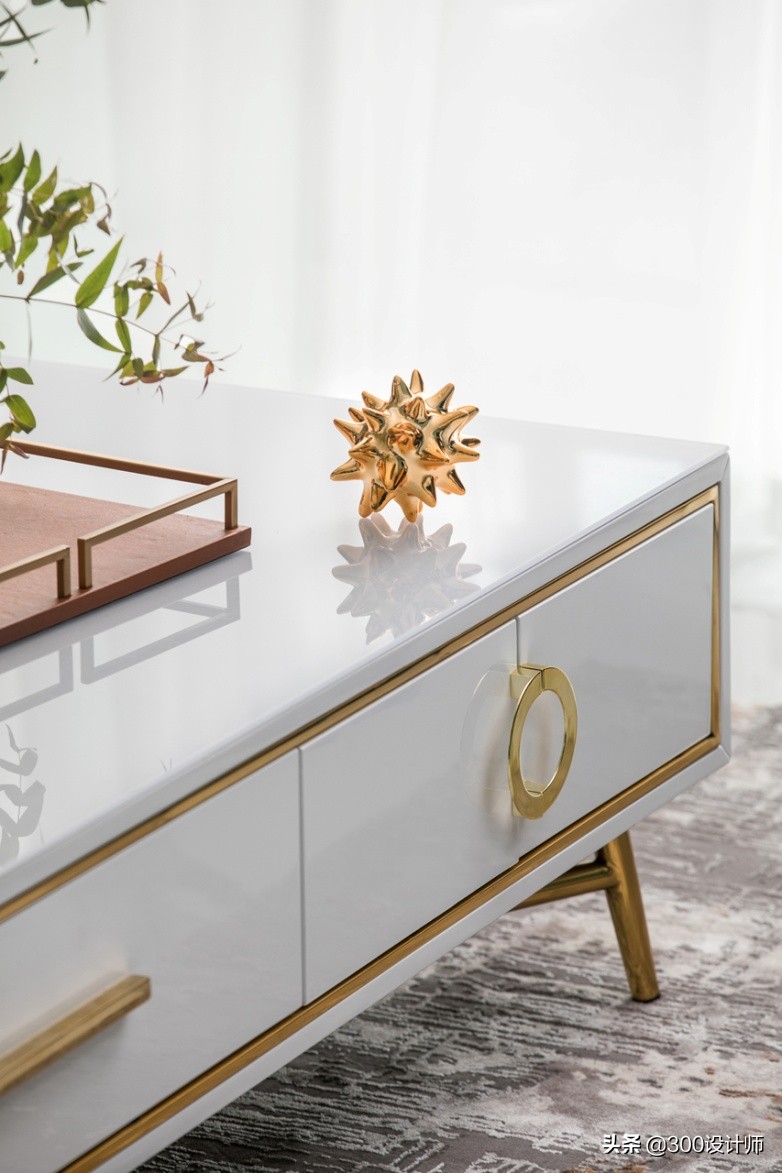 王城炫作品：125m²三室一厅，美式轻奢风，实用与颜值并存的空间