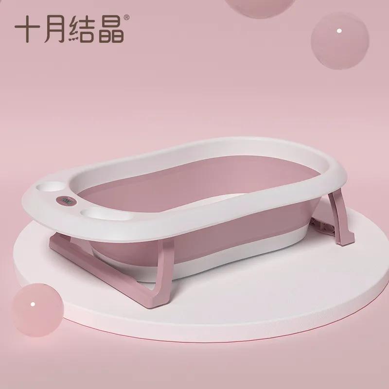 宝宝洗澡一定要买折叠浴盆吗,婴儿折叠浴盆测温计怎么用