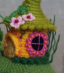 钩针梦幻小屋,钩针编织童话小屋视频教程