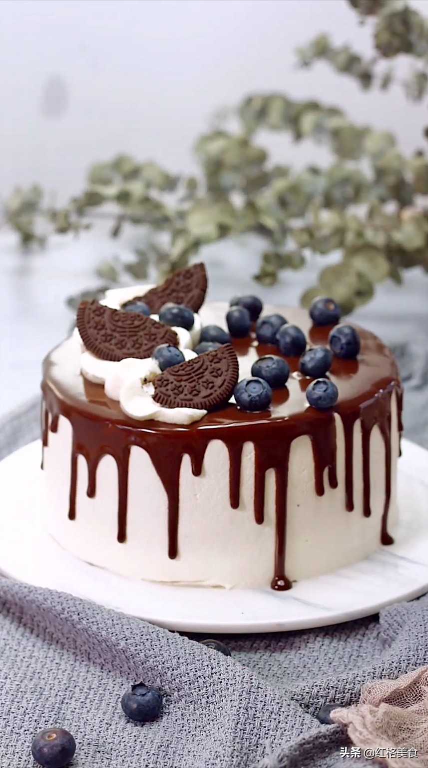 红格美食：生日蛋糕自己做，有意义、有颜值，口感松软太实惠