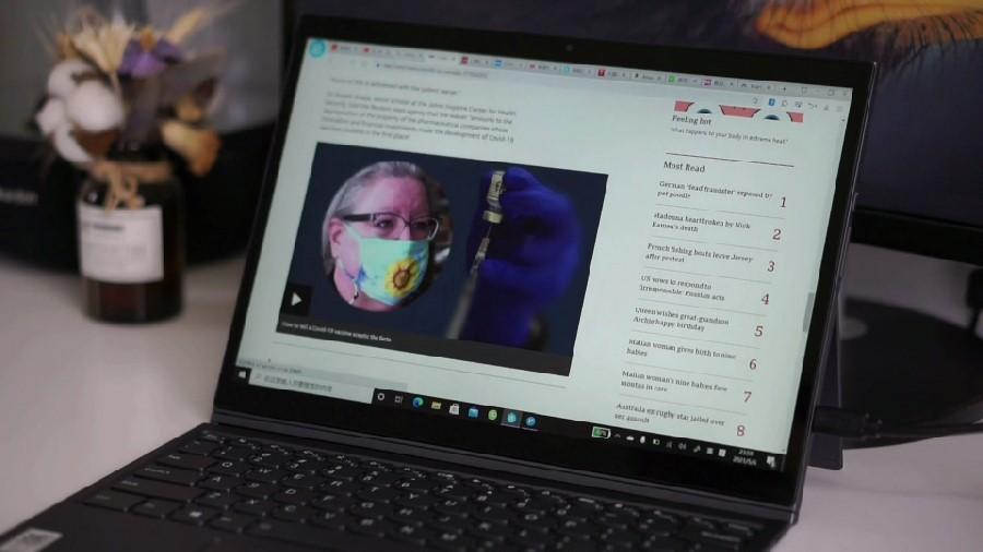 联想YOGADuet,2021使用体验:平板超极本二合一的最佳形态