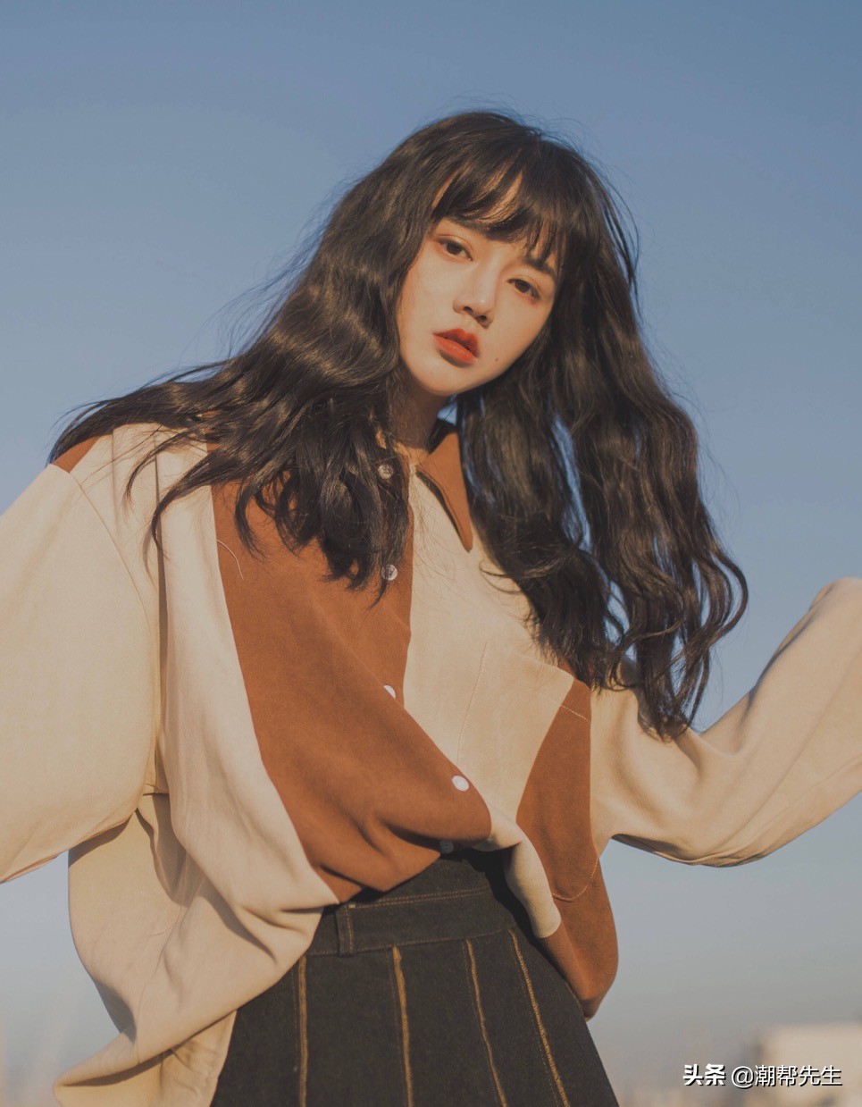 羊毛卷好看显气质有几款,今年流行什么半烫梨花卷