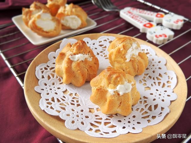 想吃泡芙不加奶油,泡芙的做法在家可以做