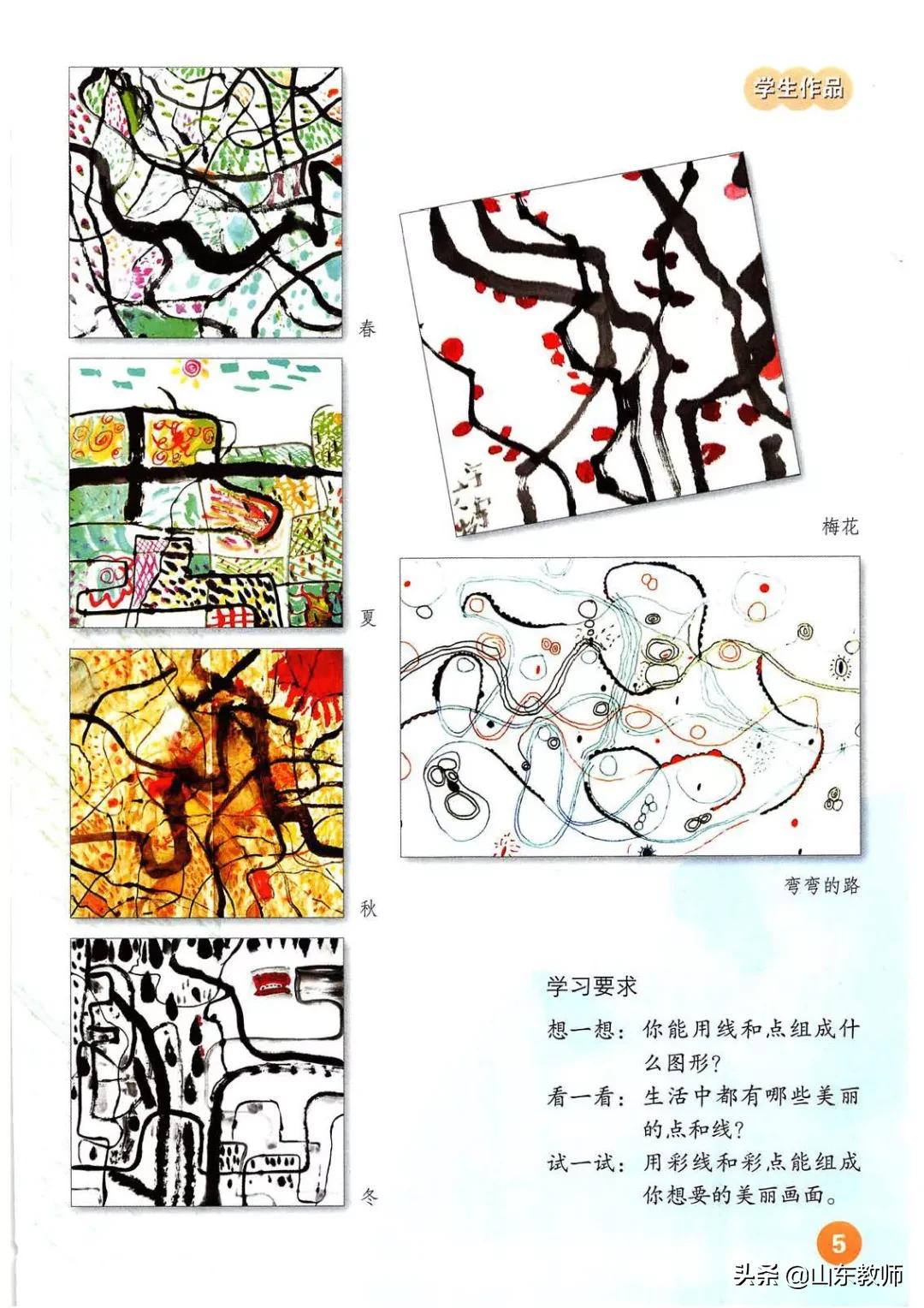 一年级上册美术第一课,人教版美术一年级上册电子课本